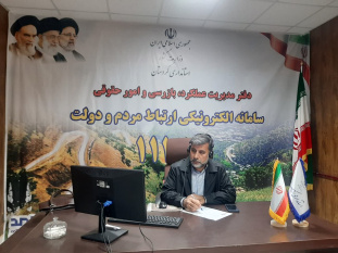 پاسخگویی رییس جهاددانشگاهی استان کردستان  به مطالبات مردمی در مرکز سامد استانداری